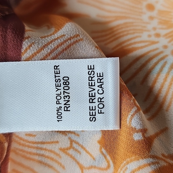 Cato Multicolor Floral Sheer Tunic Blouse - Picture 6 of 10